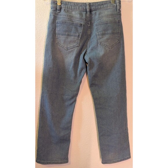 Buzz Cuts Jeans Women’s Size 10 (27x24) Straight Leg Mid Rise Light Wash (749) - Picture 2 of 3